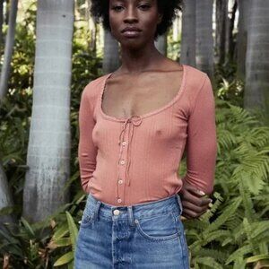 Doen Vivienne Tee S Bruschetta Pink